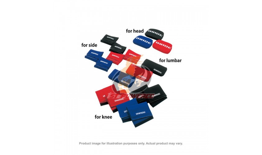 BRIDE TUNING PAD FOR SIDE (RED)