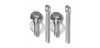 SPARCO HOOD PINS SILVER TUNING 
