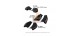 BRIDE PROTECT PAD FOR KNEE STRADIA SERIES (BLACK)