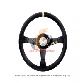 SPARCO STEERING WHEEL 345 BLACK SUEDE