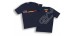 SPARCO WARM UP T-SHIRT BARCELLONA MEDIUM SIZE (BLUE)