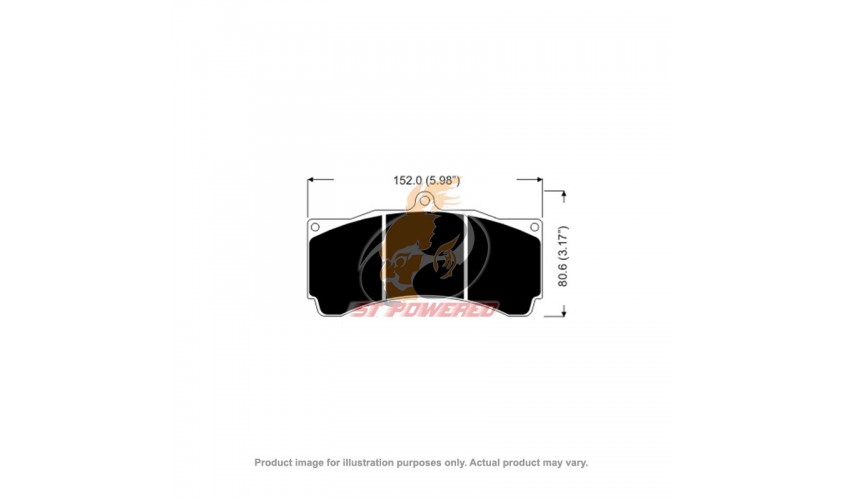 AP RACING BRAKE PADS 6 POT APF404 MODEL