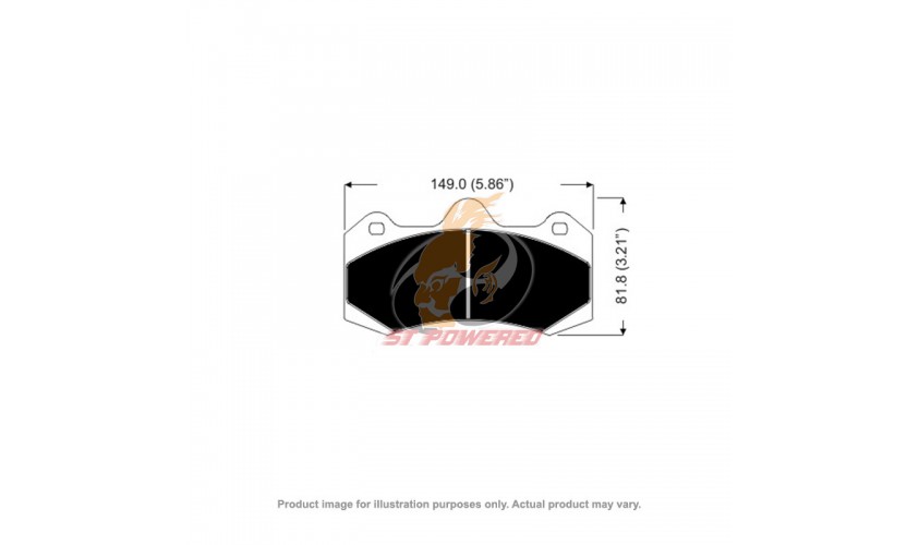 AP RACING BRAKE PADS 6 POT DS2500 MODEL