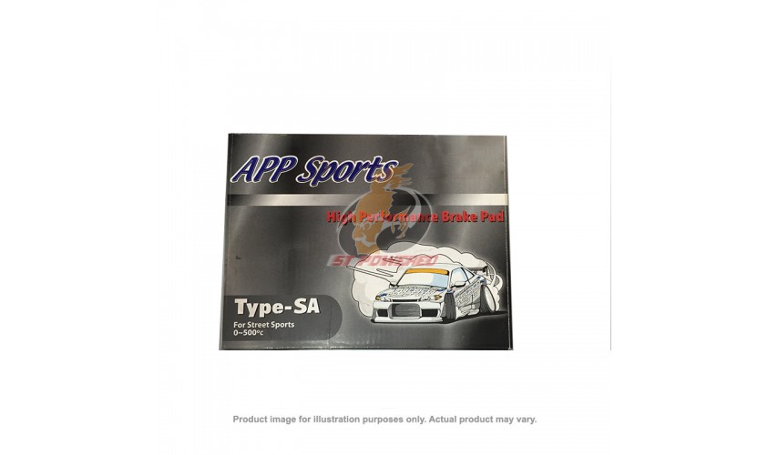 APP BRAKE PAD KIT - TYPE-SA SUBARU LEGACY -2003-2009 (REAR)
