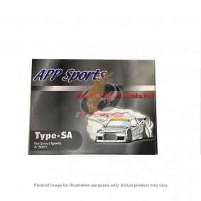 APP BRAKE PAD KIT - TYPE-SA MAZDA RX-8 -2003-2012 (FRONT)