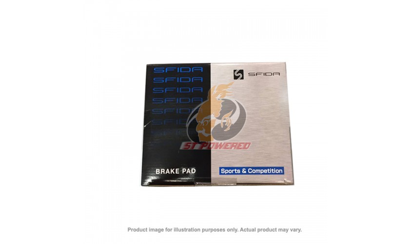 APP BRAKE PAD KIT SFIDIA TYPE-SR HONDA CIVIC TYPE R 2007-2010 (REAR) 