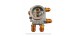 TRUST GREDDY OIL BLOCK ADAPTER FITS 3/4-16UNF 