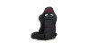EDIRB 023 PRESTIGE COMPLEX TYPE RECLINING SEAT (BLACK WITH RED LINE)