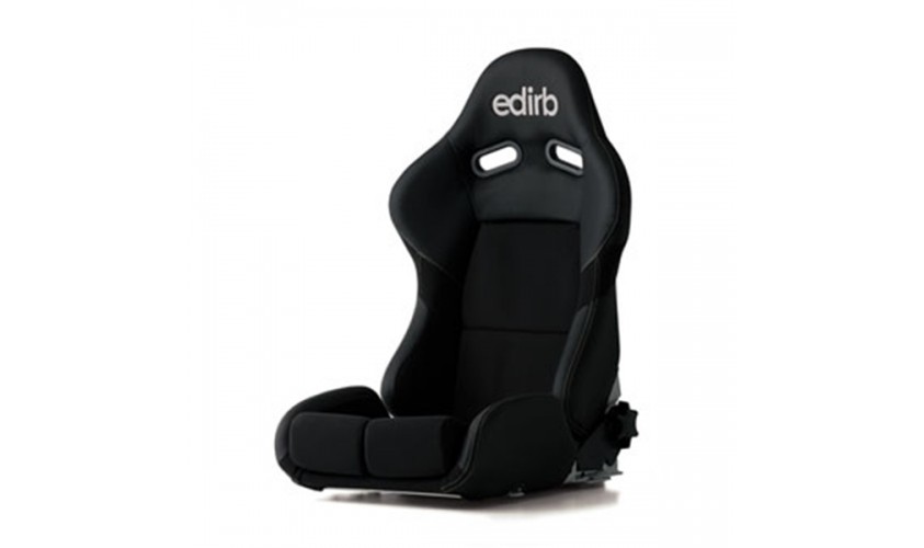EDIRB 023 PRESTIGE COMPLEX TYPE RECLINING SEAT (BLACK WITH SILVER LINE)